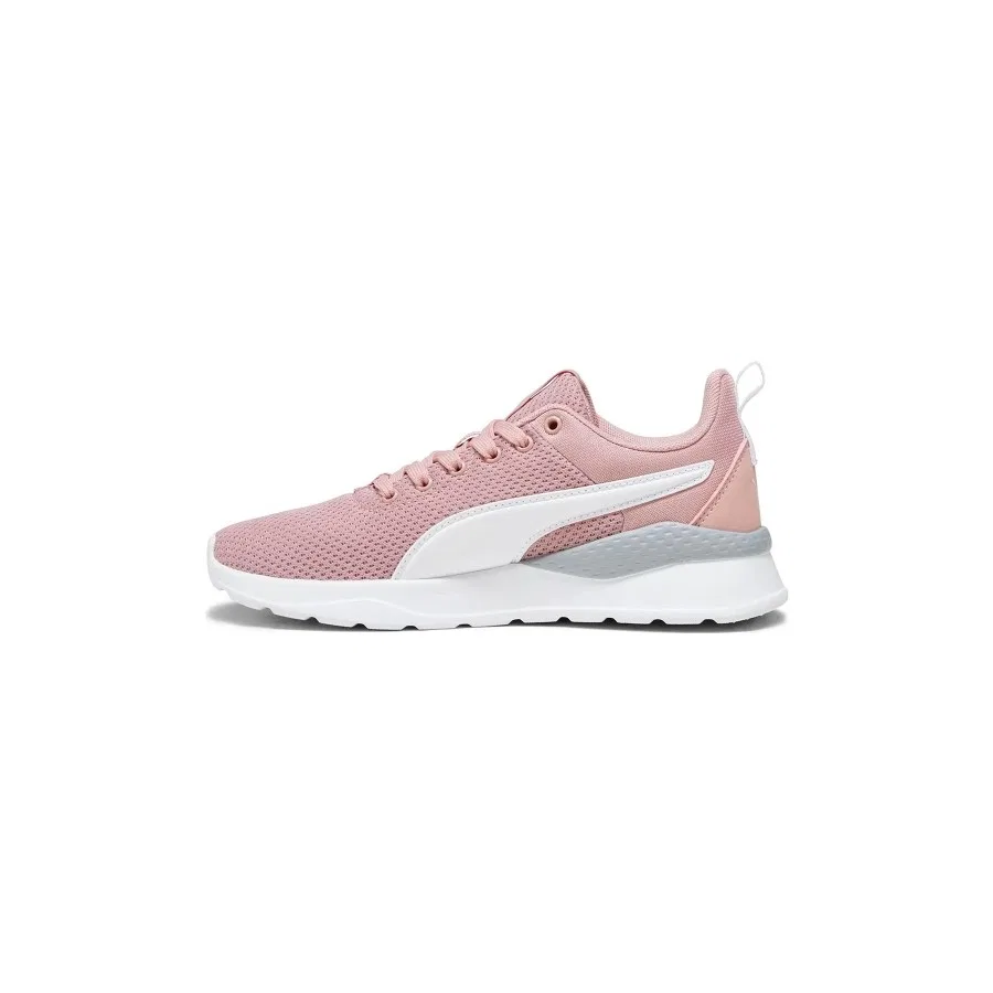 Детские спортивные кроссовки с шнуровкой Anzarun Lite Jr Puma, Черный — фото 4