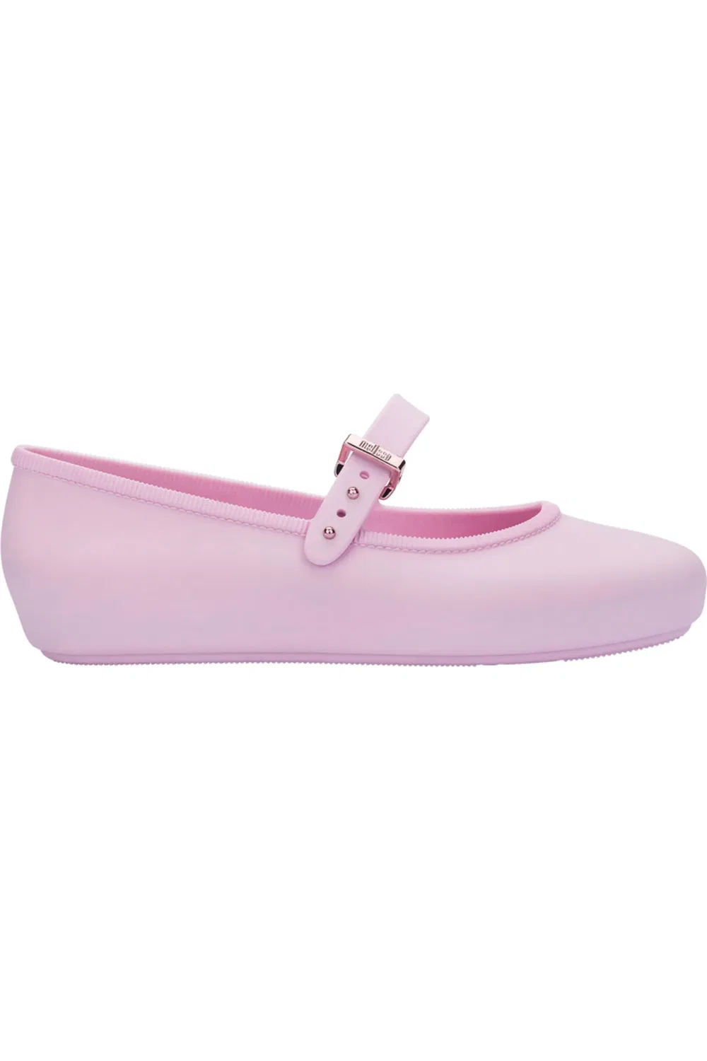 Детские балетки водонепроницаемые Mary Jane Soft Ballerina Mini Melissa, розовый — фото 2