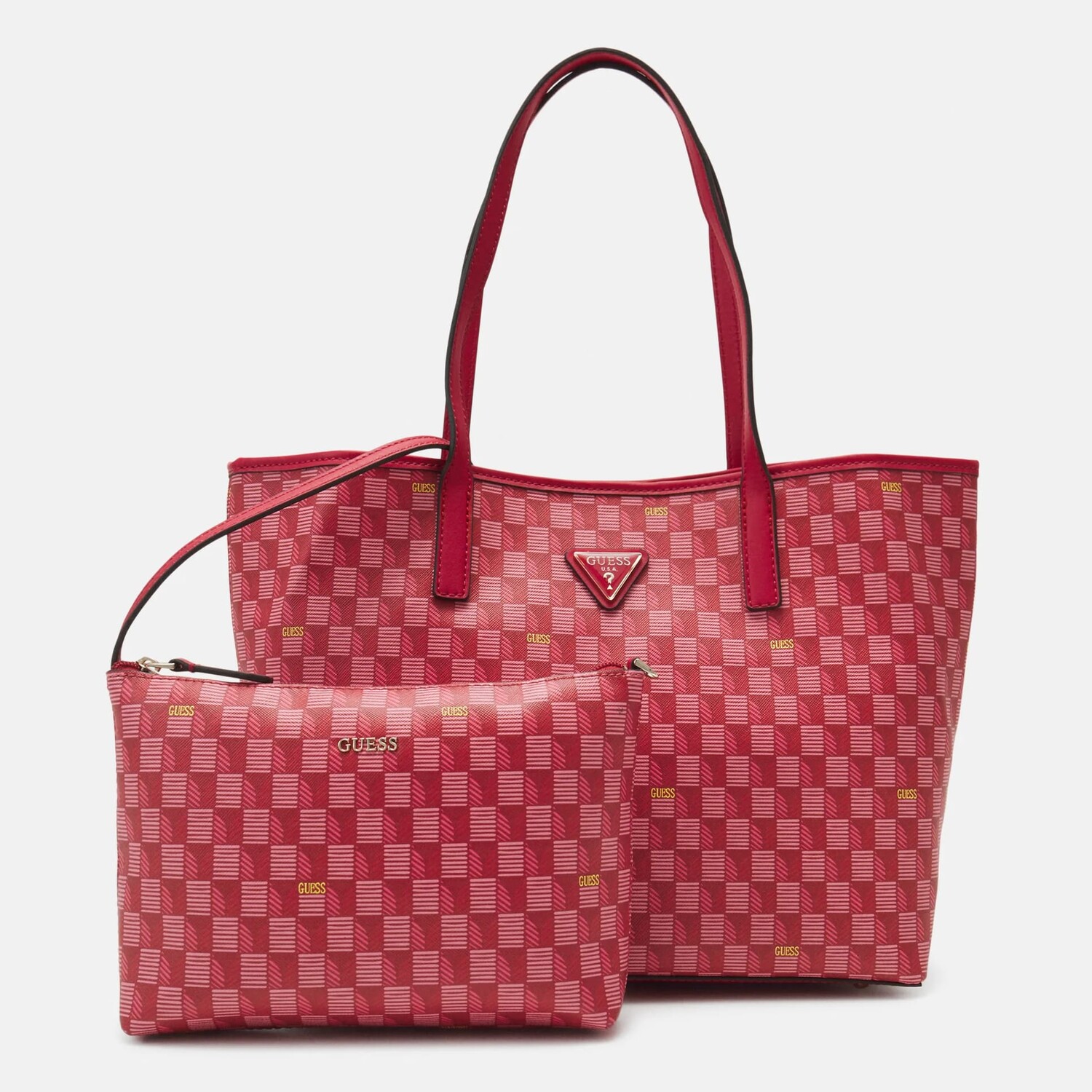 

Комплект сумок Guess Vikky Geometric Print, 2 предмета, малиновый, Красный, Комплект сумок Guess Vikky Geometric Print, 2 предмета, малиновый