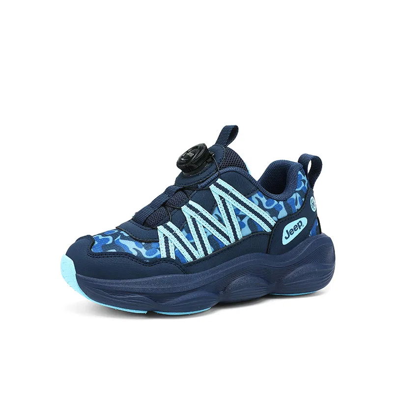 Детские кроссовки с принтом Jeep Kids' Running Shoes, Ice Sea Blue — фото 4
