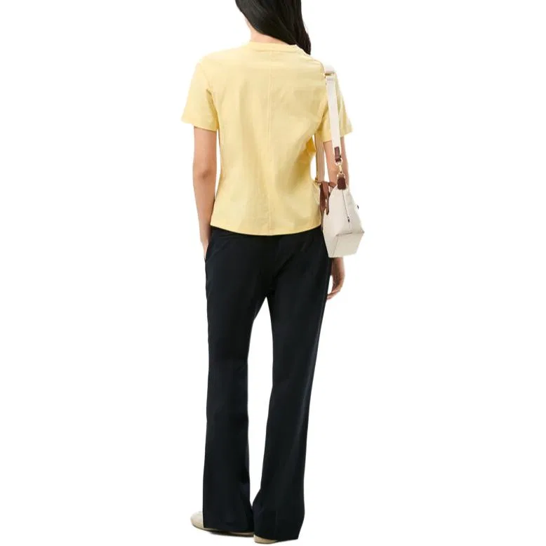 Футболка женская Tommy Hilfiger, Dynamic Yellow — фото 3
