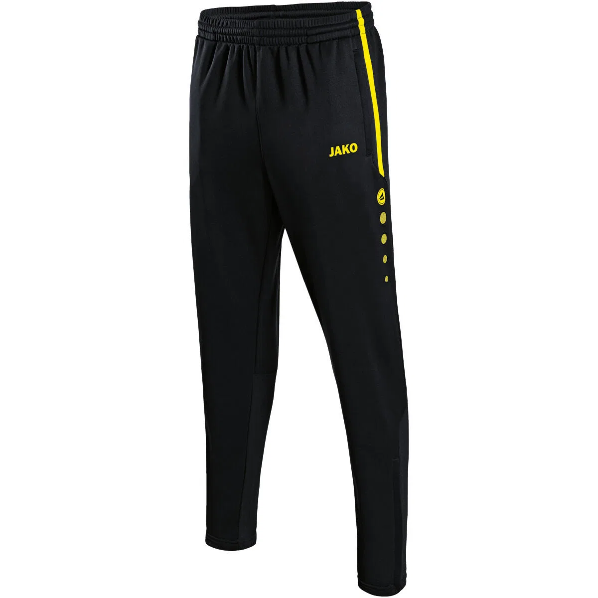 Детские штаны для тренировок Active Jako, Schwarz Gelb Weiss
