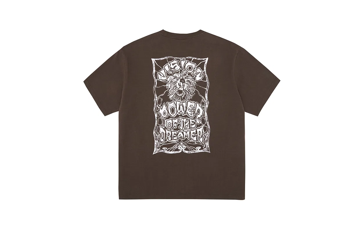 Детская футболка с принтом Vision Street Wear, Coffee — фото 3