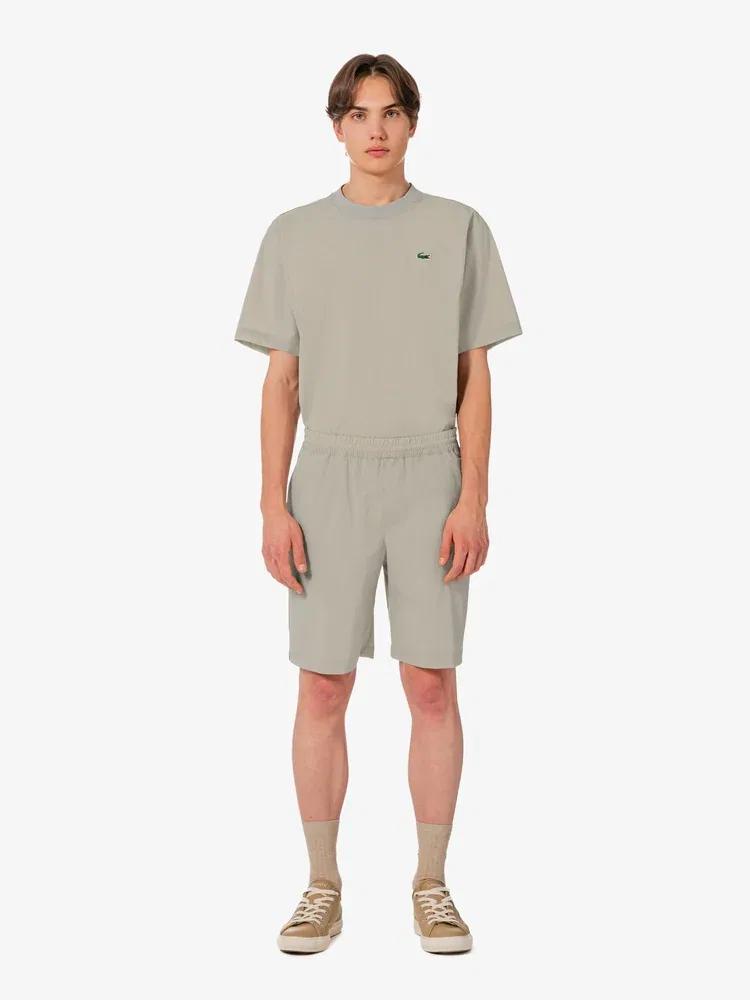 Шорты теннисные Woven LACOSTE, Beige — фото 4