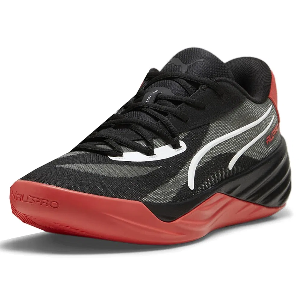 Детские кроссовки с принтом All-Pro Nitro PUMA PUMA Black Red Active — фото 2