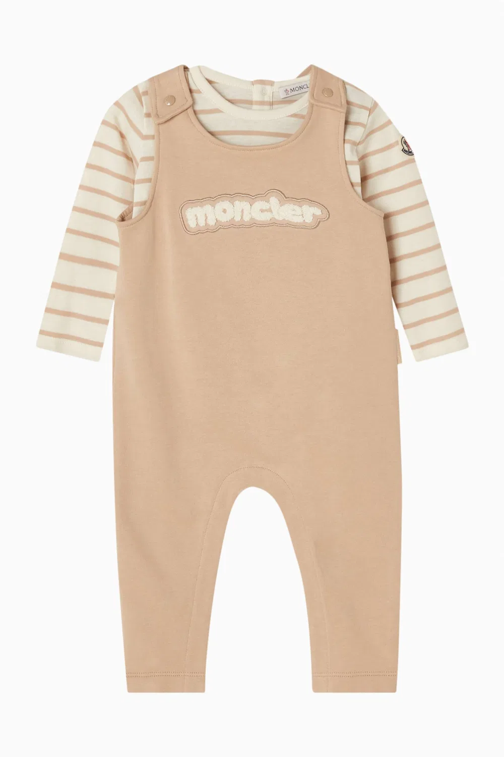 Комплект из 2 предметов хлопковый Moncler Enfant, нейтральный