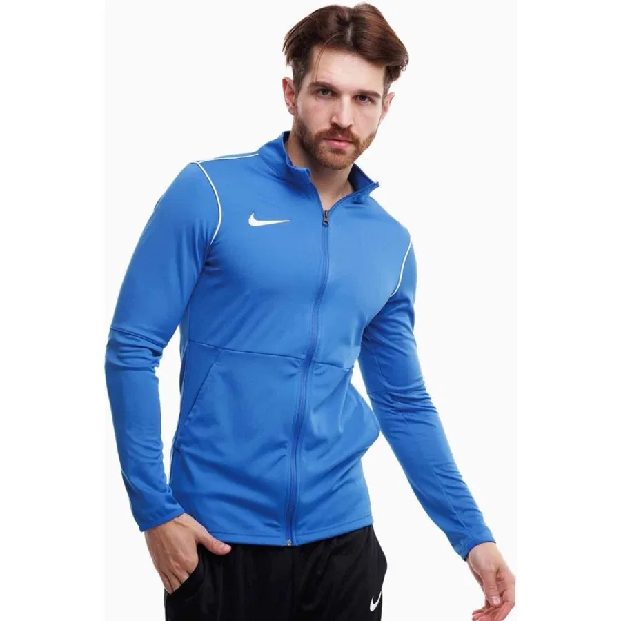 Мужской свитшот-куртка с молнией M Park 20 Knit Track Jacket Nike, Синий