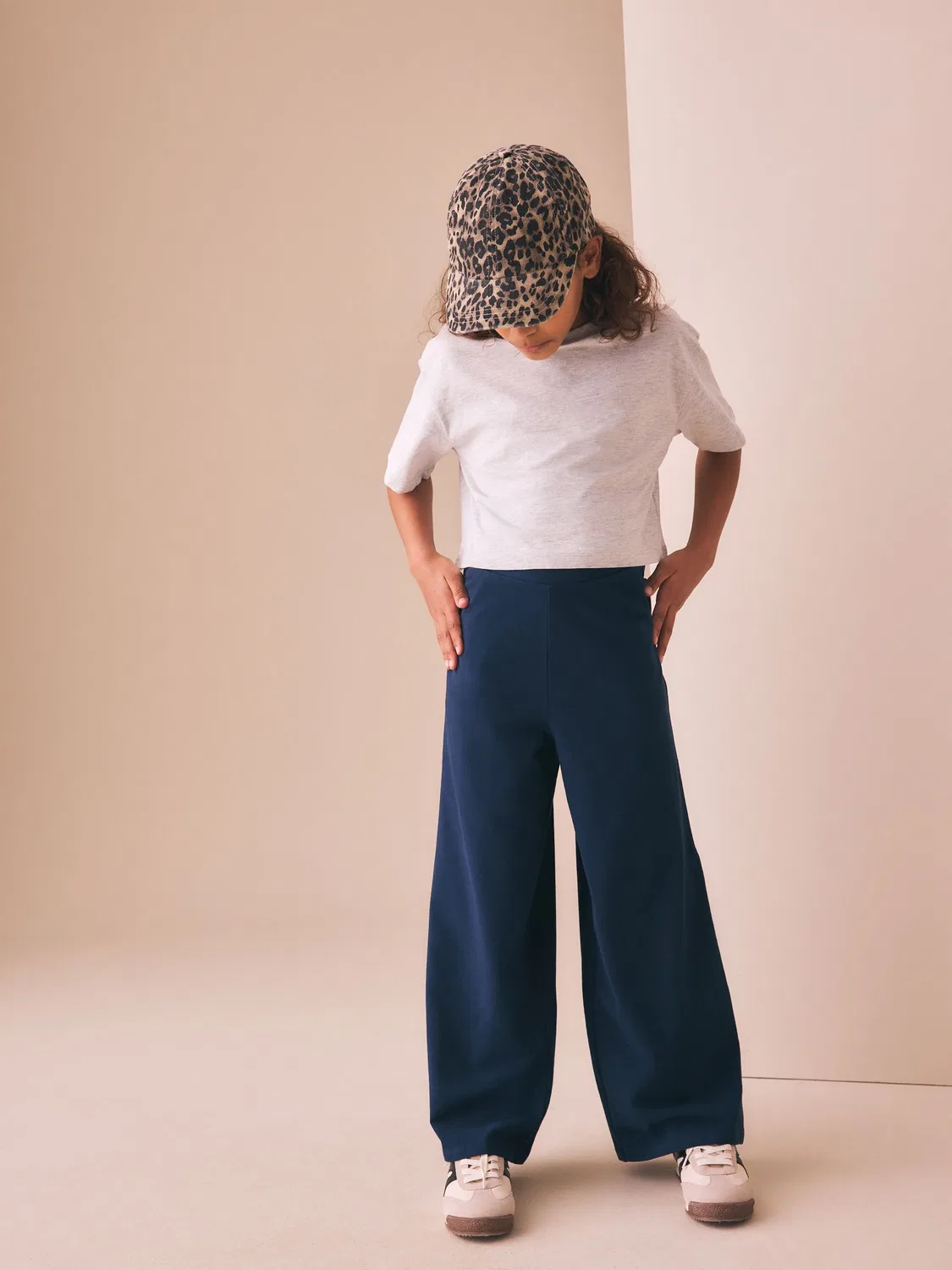 Брюки широкие джерси 1 Pack Next, Navy Blue