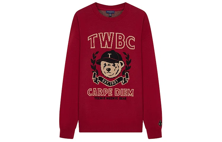 Детский свитер Unisex Teenie Weenie Men, Красный