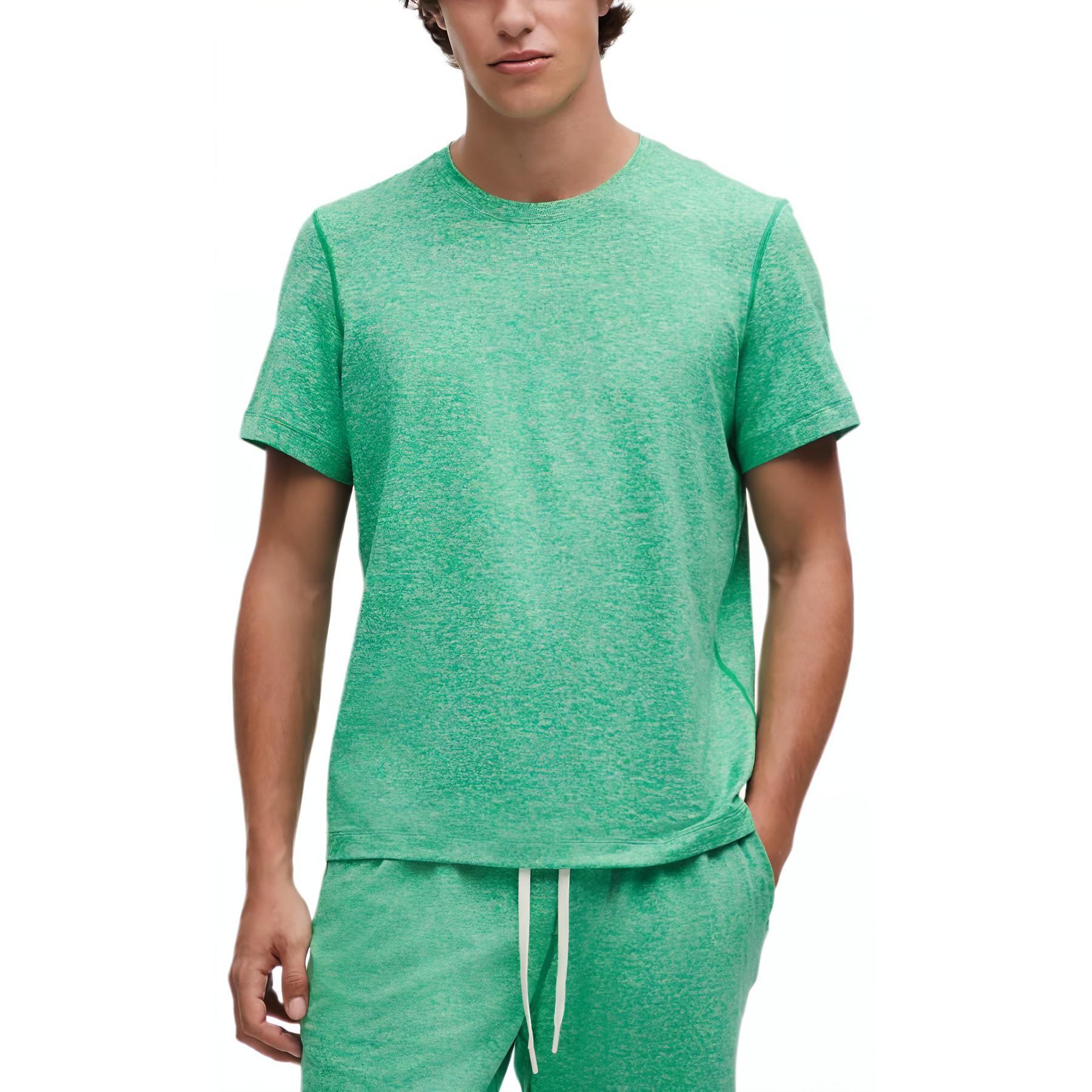 

Футболка мужская Soft Jersey с коротким рукавом Lululemon, слоновая кость, Бежевый, Футболка мужская Soft Jersey с коротким рукавом Lululemon, слоновая кость