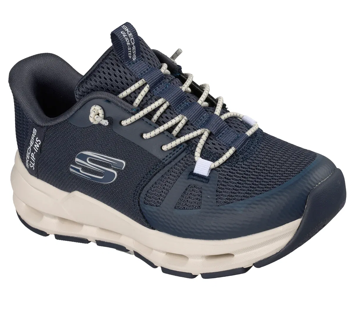 Детские слипоны Glide-Step Plus - Ultra-Shift Skechers, тёмно-синий — фото 4