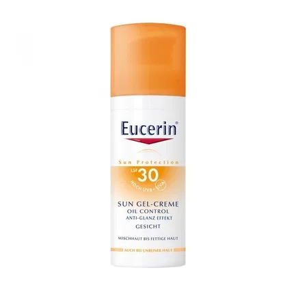 Крем-гель для лица солнцезащитный Eucerin, 50 мл