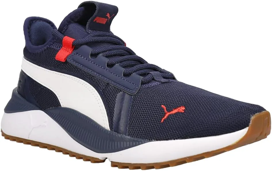 Мужские кроссовки Puma Pacer Future Street Plus, белый/красный — фото 4