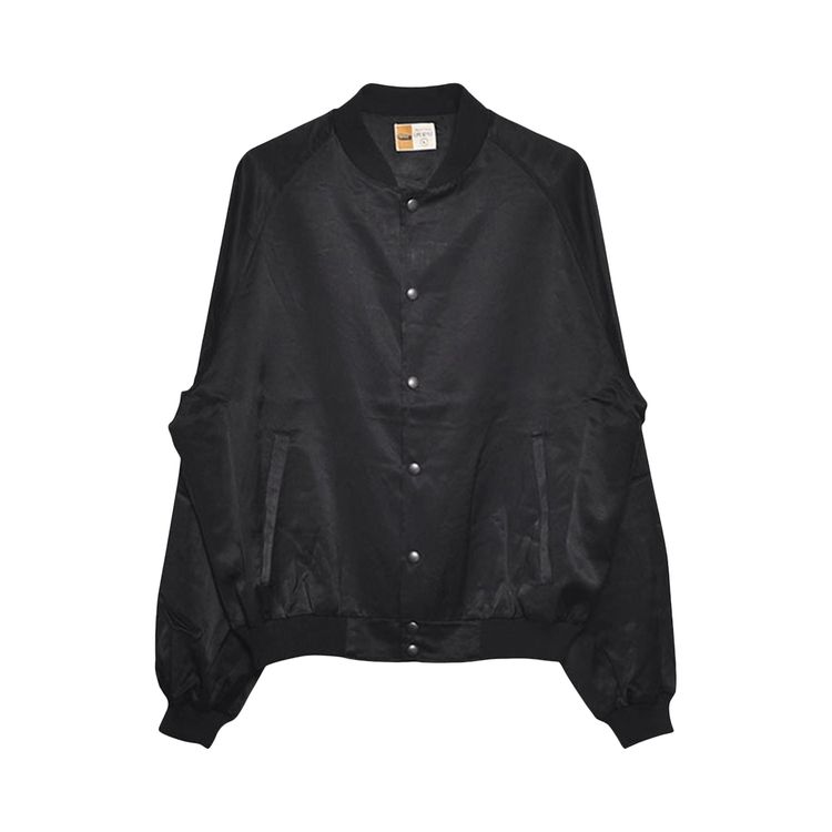 

Куртка SAINT Mxxxxxx Last Song Satin Jacket 'Black', черный