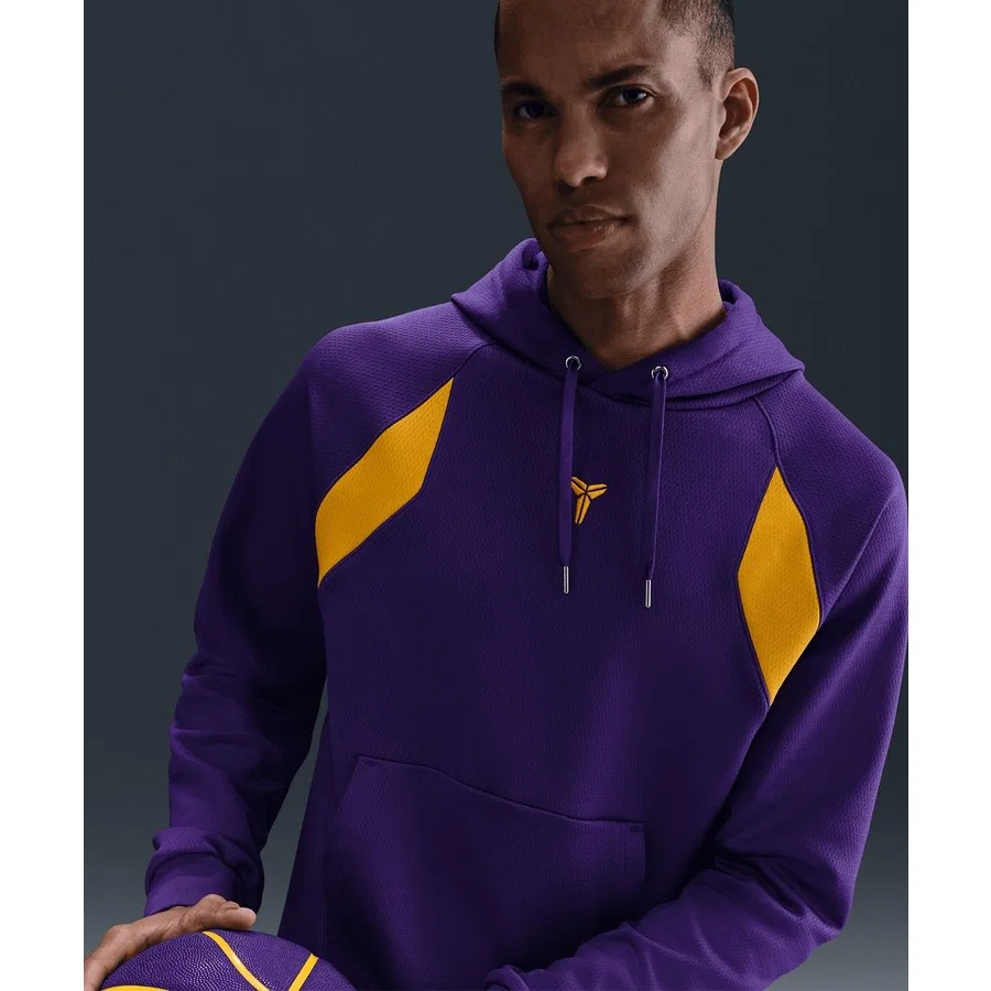 Мужской худи Kobe Bryant Therma-FIT Nike, Фиолетовый — фото 4
