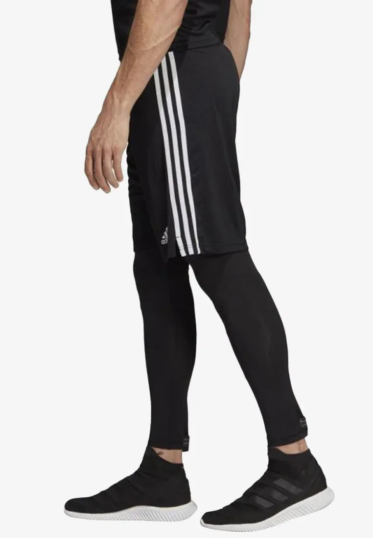 Шорты Tiro 19 «два в одном» - спортивные шорты Adidas Performance, Black/White — фото 3