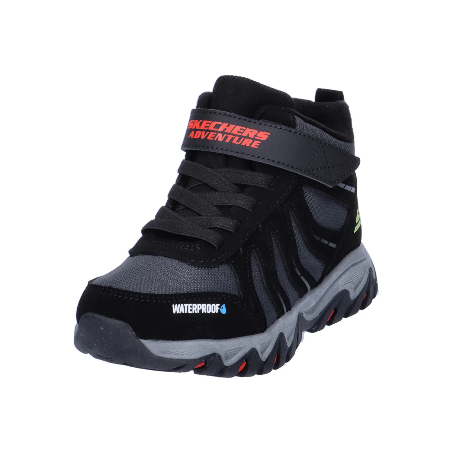 Детские ботинки для мальчиков с мембраной Rugged Ranger Skechers, Schwarz — фото 4