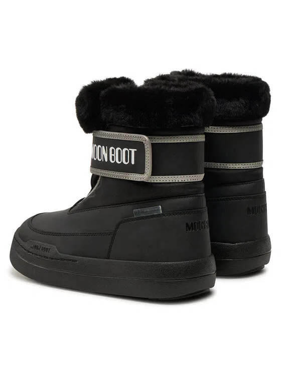 Сноубутсы Junior Park Strap Moon Boot, черный — фото 3