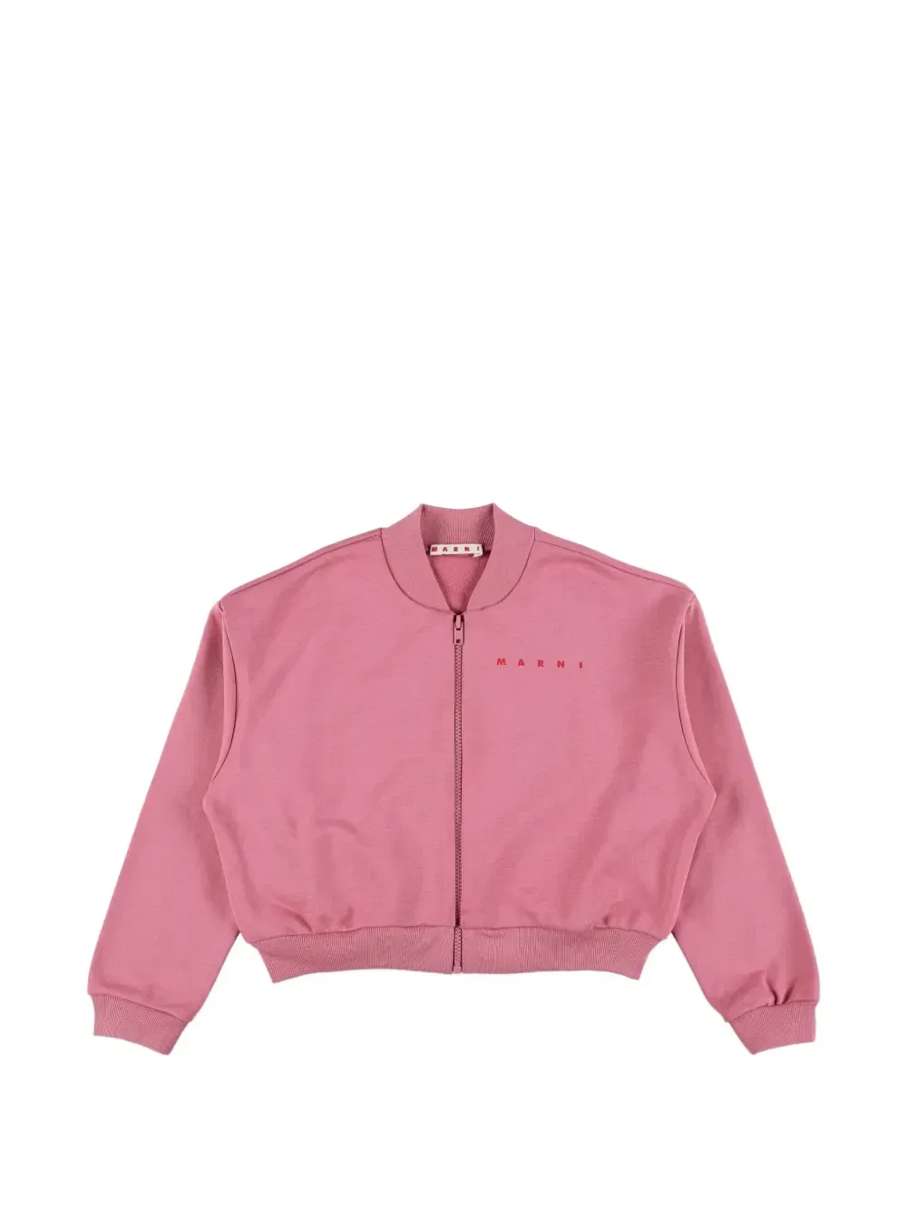 Куртка-бомбер с логотипом Marni Kids, розовый