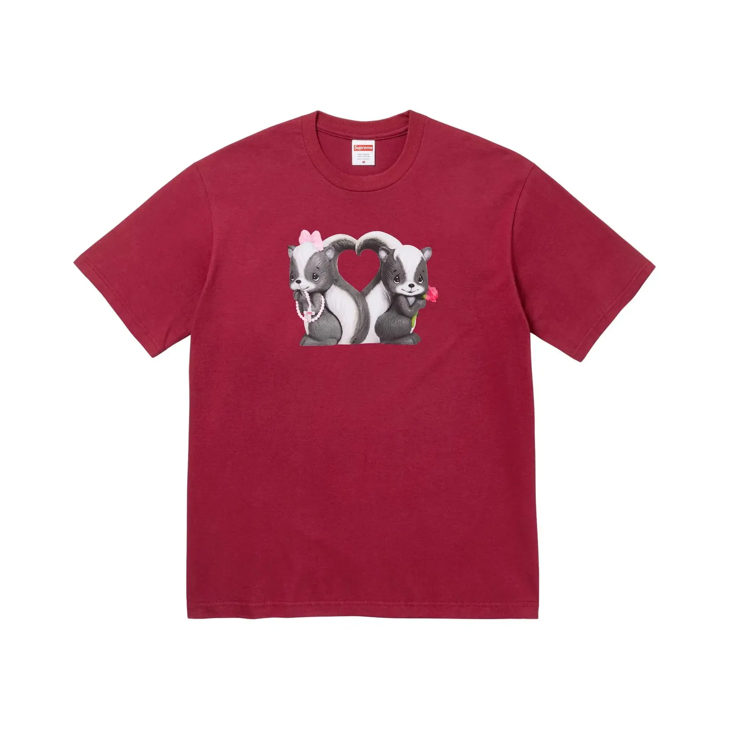Футболка Supreme Skunk Tee, красный