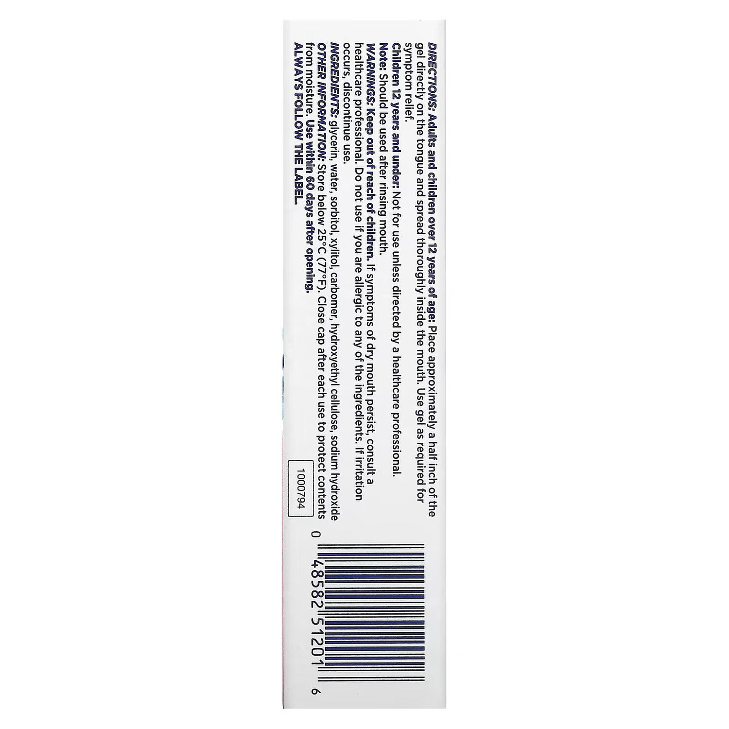 Biotene Oralbalance Гель для полости рта против сухости, 42 г — фото 4