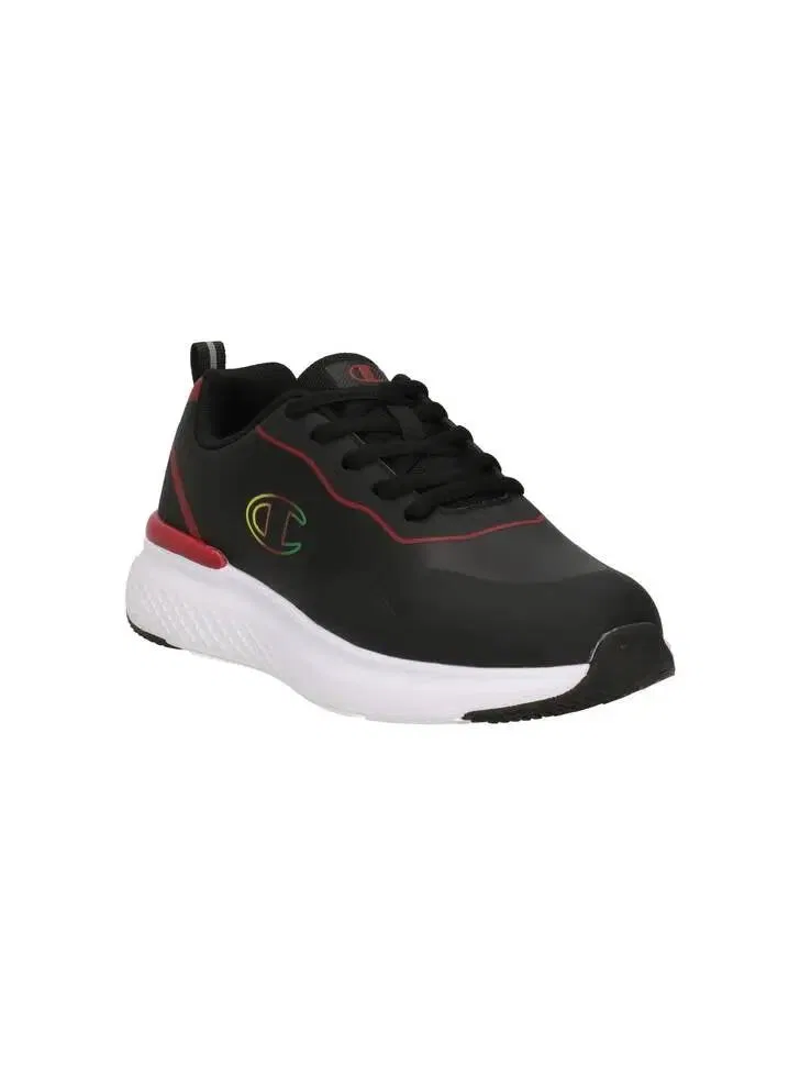 Детские зимние ботинки с нескользящей подошвой Champion Bold B, Schwarz / Rot