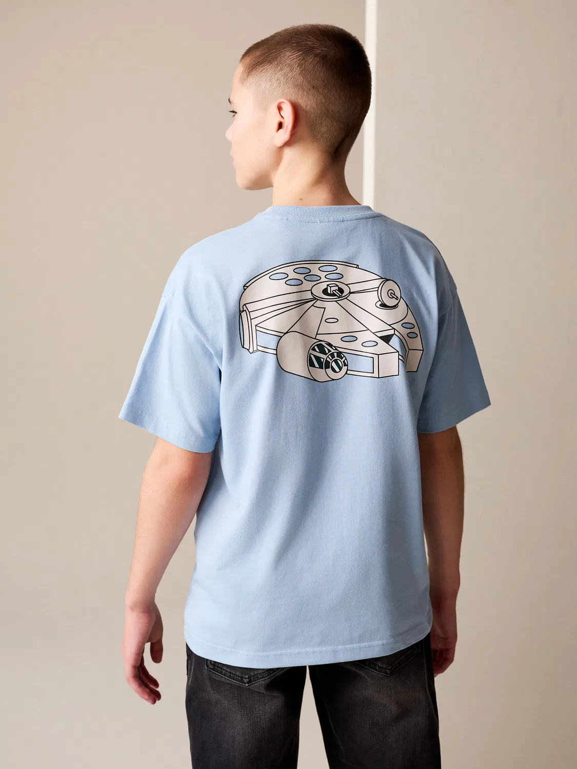 Футболка с принтом Star Wars, Light Blue Next — фото 3