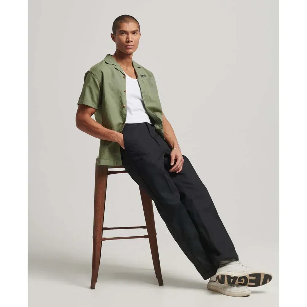 Свитшот Vintage Straight Superdry, черный — фото 3