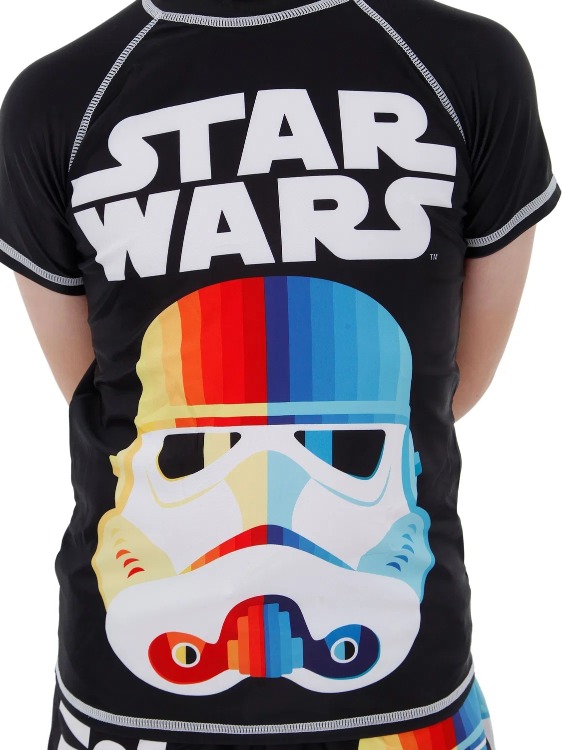 Плавки Star Wars с принтом шлема штурмовика Character, черный — фото 4