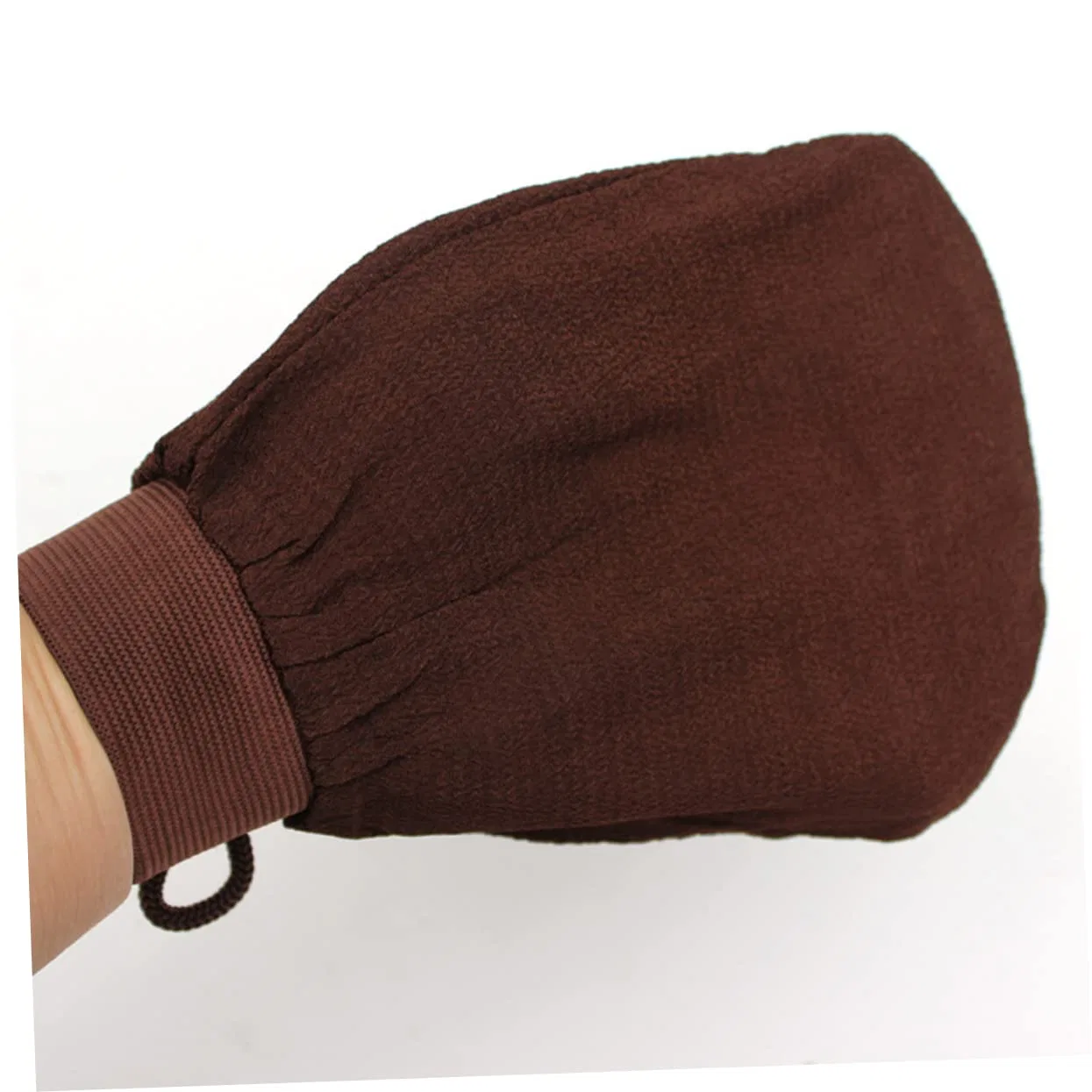 Скрабирующие перчатки для тела, MAGICLULU, набор 12 шт, Black + Orange + Coffee + Rose Red — фото 4