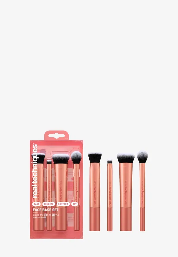 Набор кистей для макияжа, 4 кисти, Face Base Set, Real Techniques