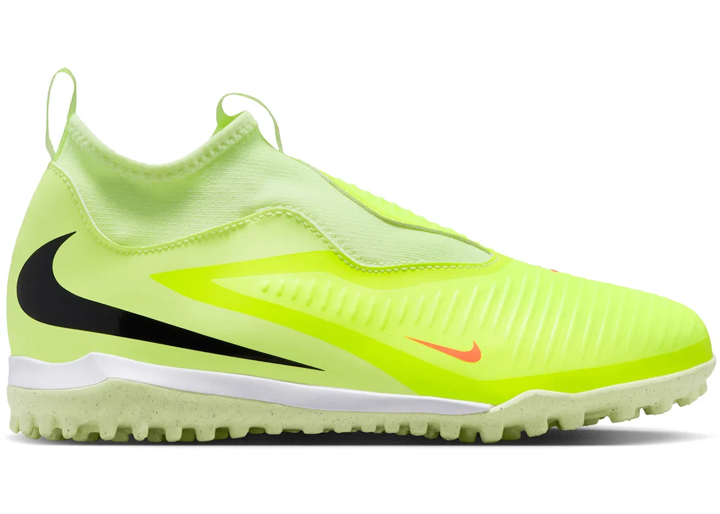 Детские кроссовки с принтом Nike Phantom 6 High Academy TF Max Voltage Pack, Hyper Crimson/Limelight/Black