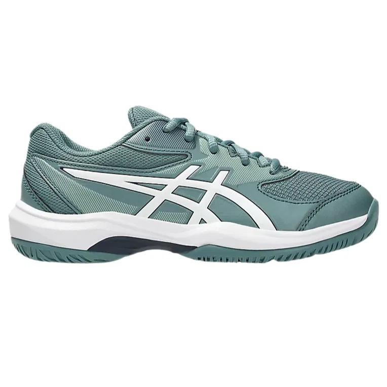 Детские тренировочные кроссовки ASICS, Цвет Mist Blue Green/White — фото 3