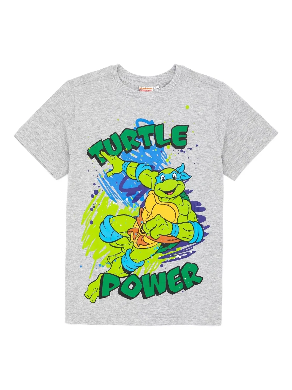 Футболка Teenage Mutant Ninja Turtles 2 Pack Vanilla Underground, серый/черный — фото 3