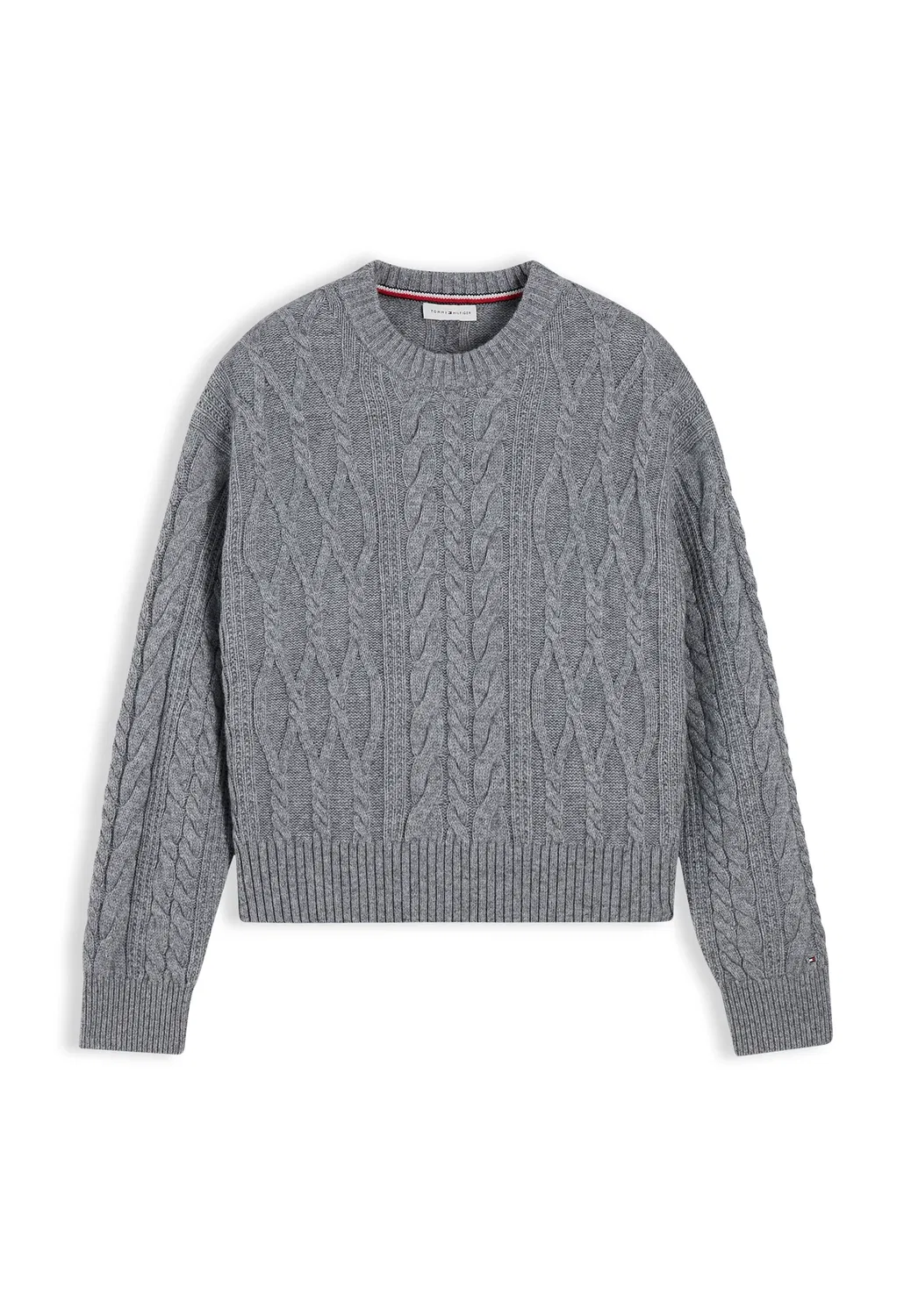 Кабельная стяжка Txtrl c-nk swt - перемычка Tommy Hilfiger, Medium Grey Heather — фото 4