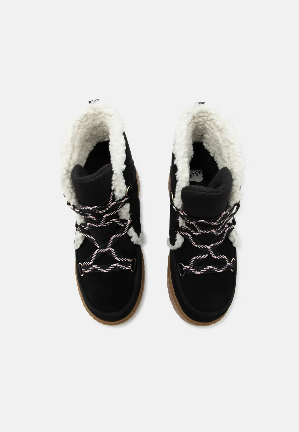 Детские унисекс ботинки Ona Ave Alpine WP - для детей постарше Sorel, Black — фото 4