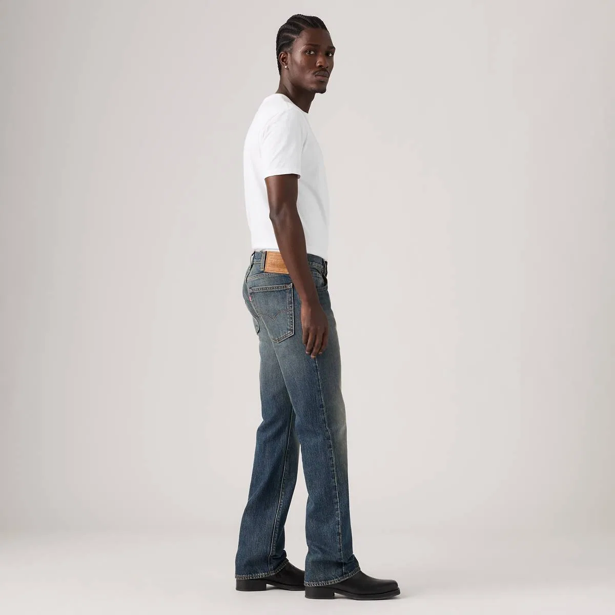 Мужские джинсы-клеш 517 Levi's, Delusional Champion - Dark Wash — фото 4