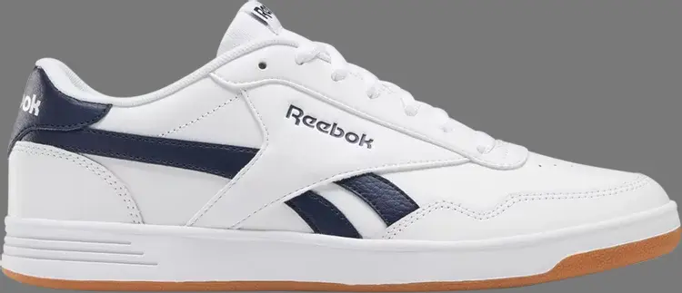 

Кроссовки royal techque t 'white navy gum' Reebok, белый