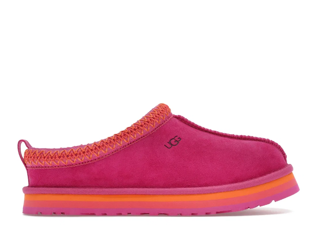 Детские тапочки с подкладкой UGG Tazz Slipper, Raspberry Multi