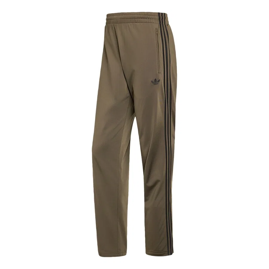 Брюки ADIDAS ORIGINALS Regular Pants 'Firebird' в коричневом цвете с пятнистым рисунком — фото 3