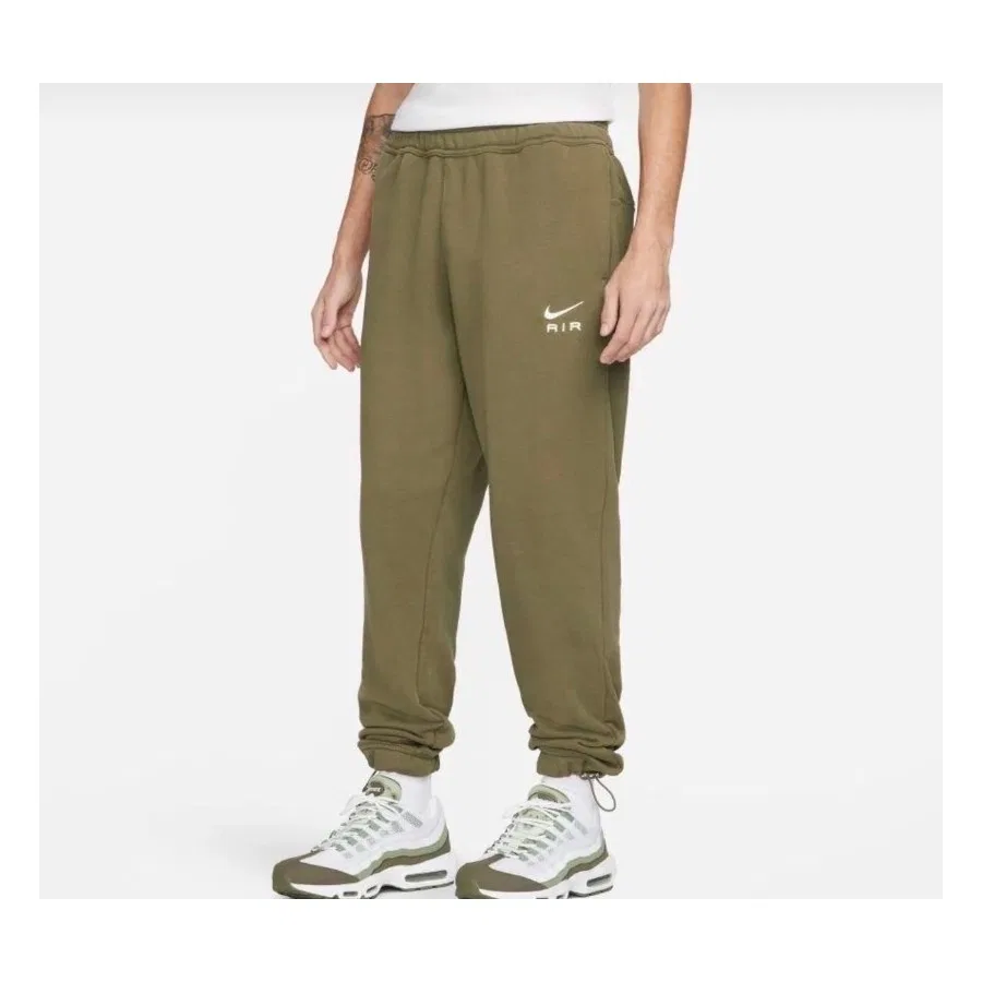 Спортивные штаны свободного кроя с утяжкой на поясе Nike Sportswear Air Jogger, Хаки