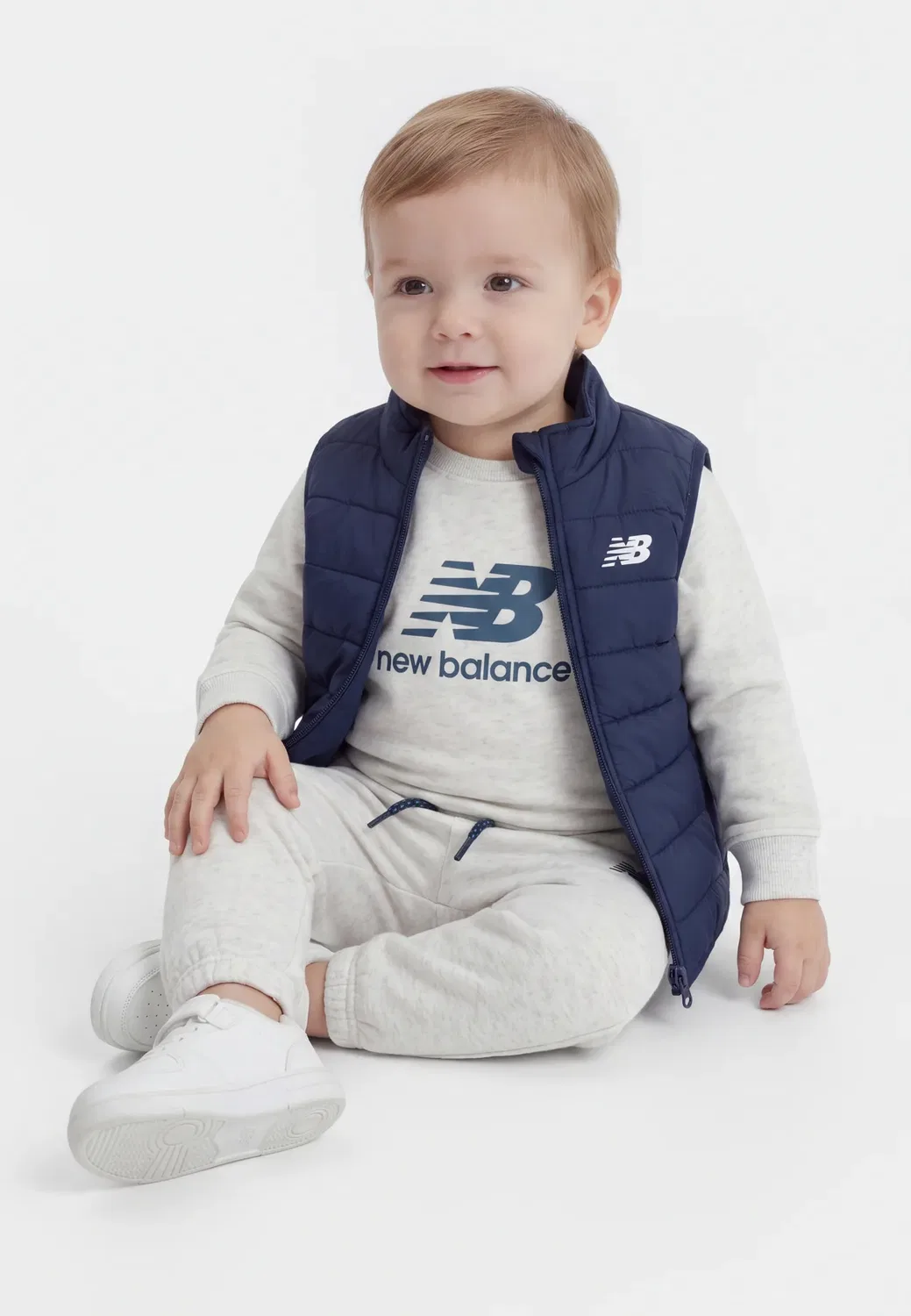 Комплект - жилет New Balance, Ash Heather