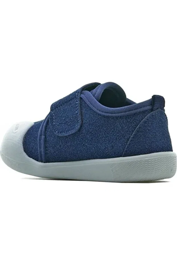 Детские пинетки для мальчиков и девочек с принтом Anka girl / boy navy blue first step baby booties slippers daily sports shoes 950.e19k.224(11) Vicco, Navy Blue — фото 4