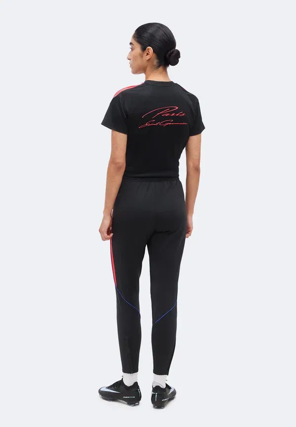 Брюки с эластичным поясом Nike Performance, черный/красный — фото 3