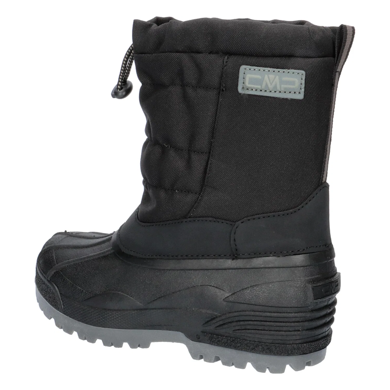 Детские зимние ботинки с высоким голенищем Kids Hanki 3.0 Snow Boots CMP, Schwarz Grau — фото 3
