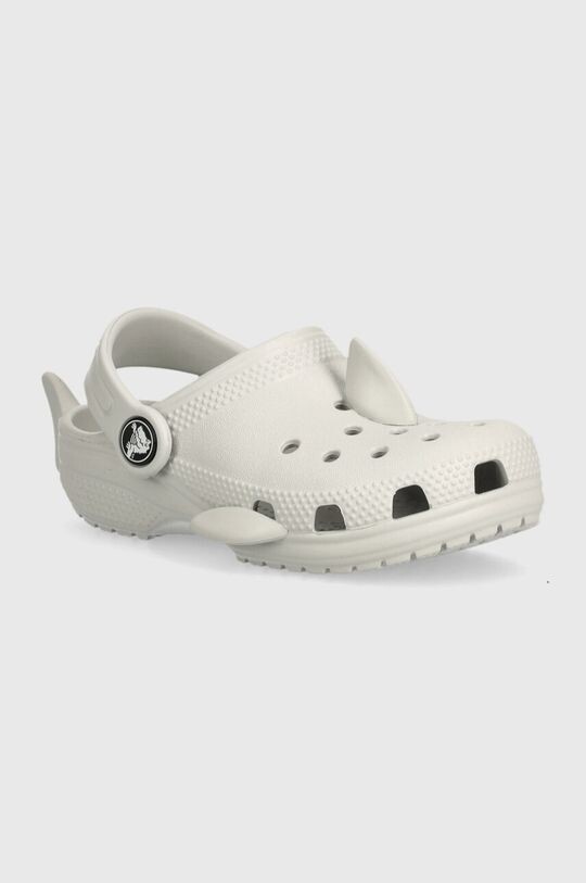 

Классические детские тапочки IAM Shark Clog Crocs, серый