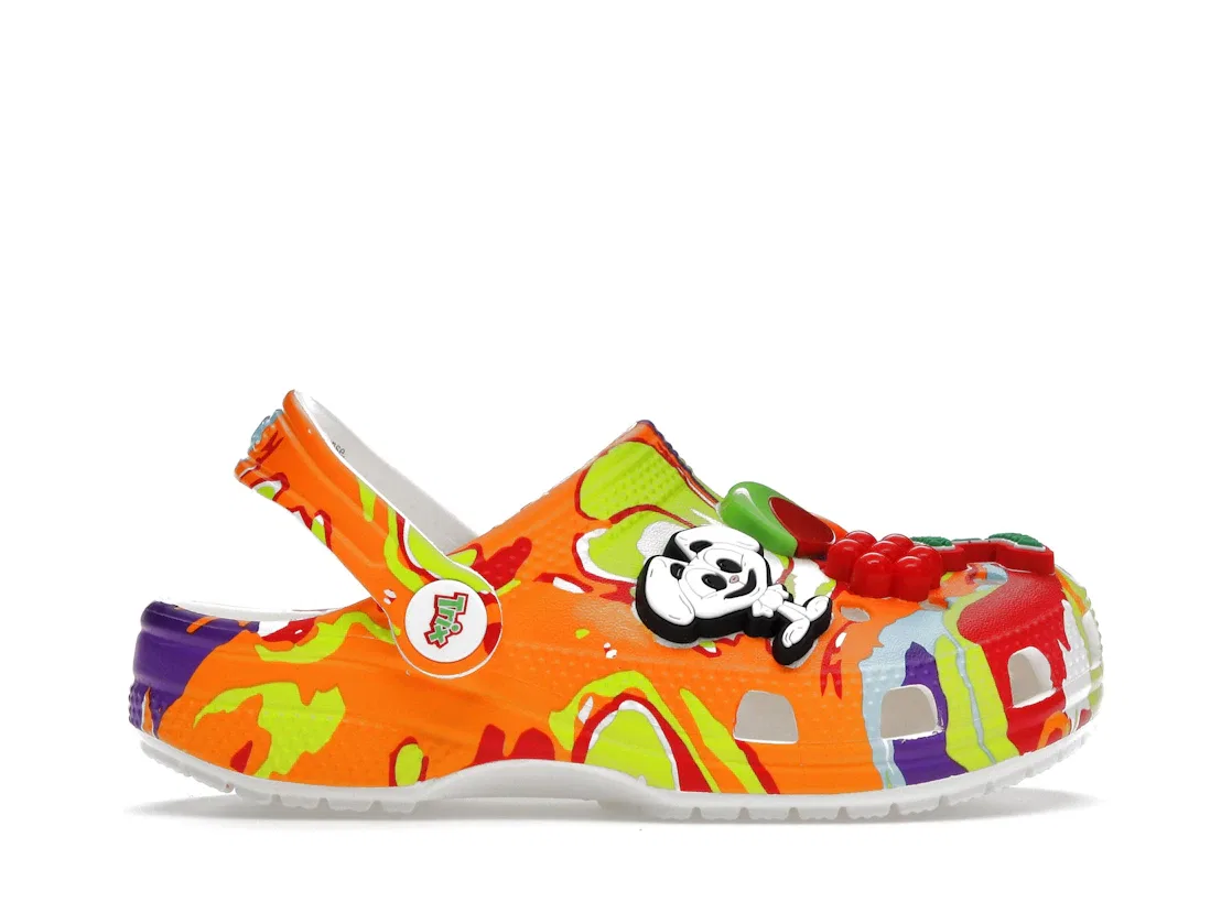 Детские клоги Classic Clog Trix Crocs, White Multi