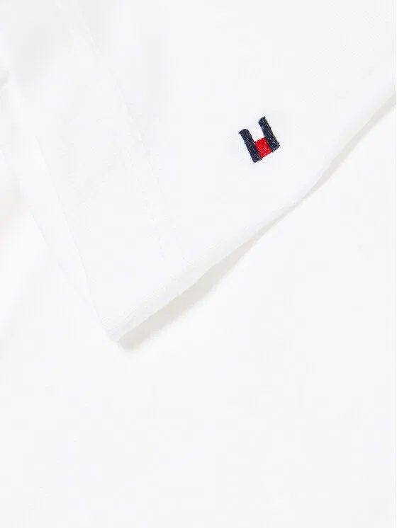 Футболка regular fit Essential Tommy Hilfiger, белый — фото 4