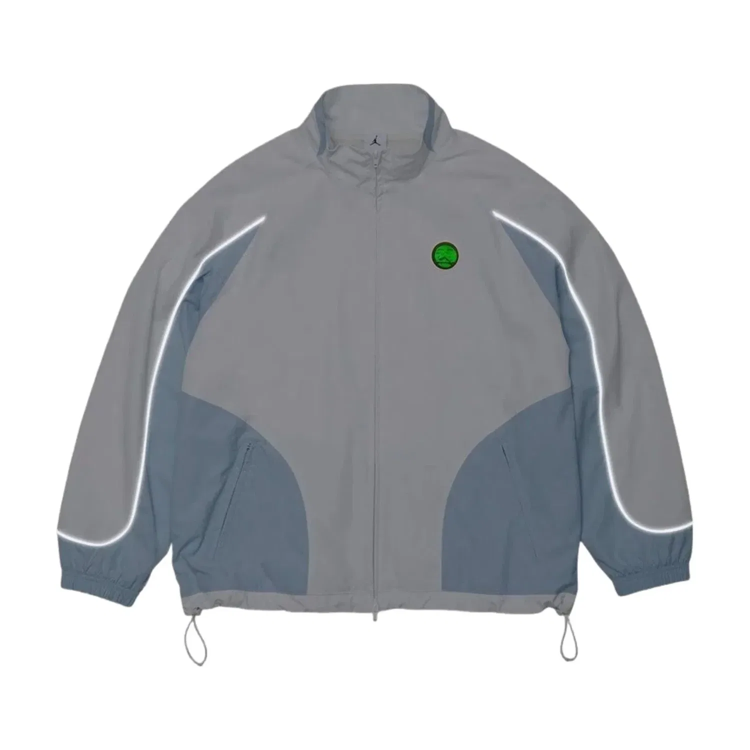 Мужская куртка с принтом Supreme x Jordan SS26 Track Jacket, синий — фото 3