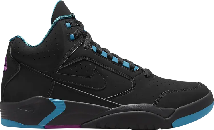 

Кроссовки Nike Air Flight Lite Mid 'Black Cyber Teal', черный